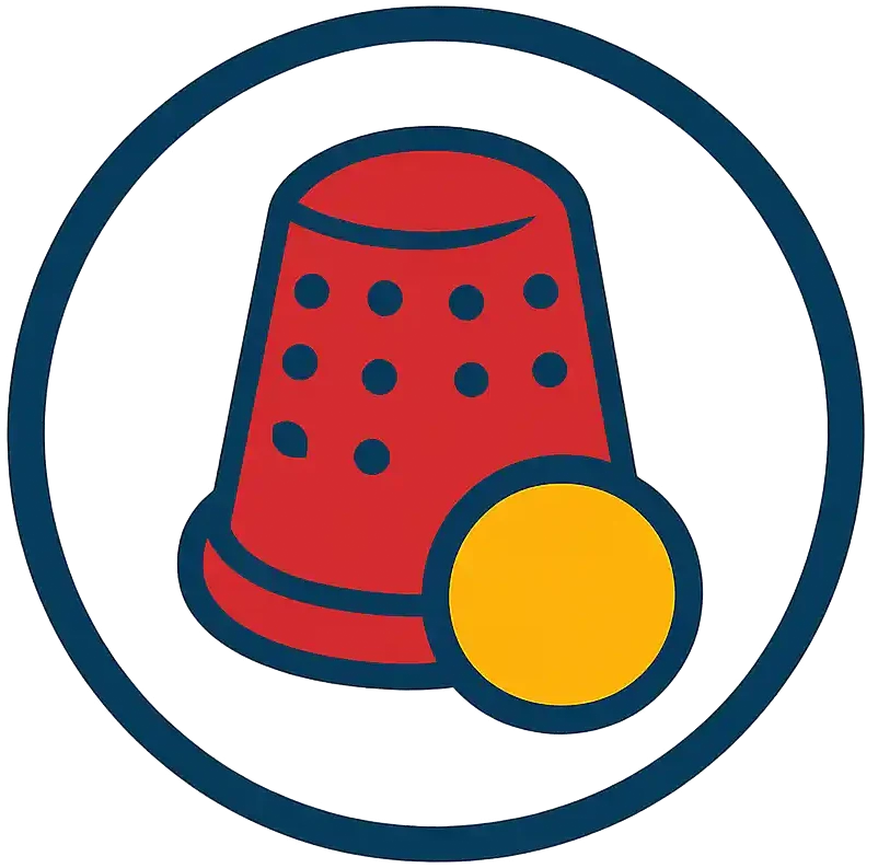 Thimbles game - logo