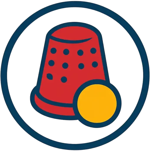 Thimbles game - logo