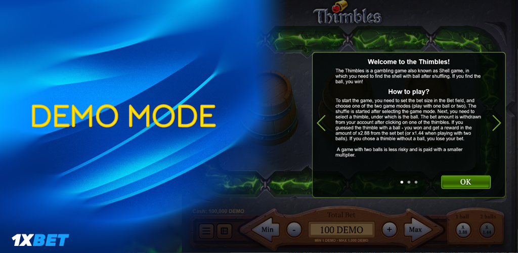 Demo Mode 1xbet