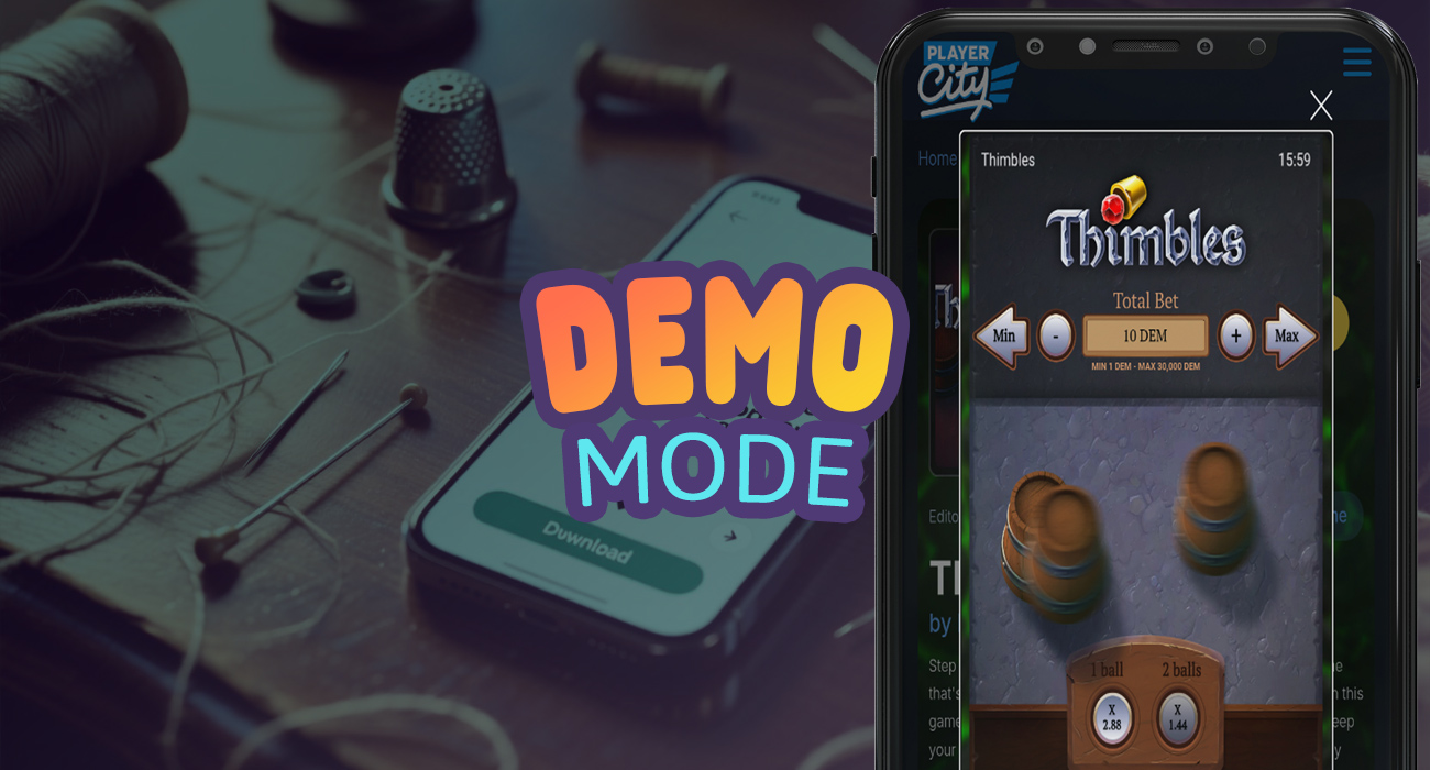 The Thimbles demo is a great way to try the game without any risk.