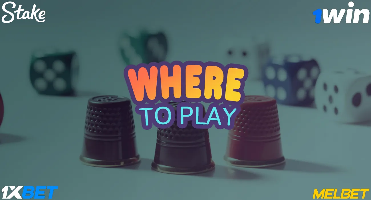 You can play thimbles online in several bookmakers (online casinos). About them and the choice among them - in our review.